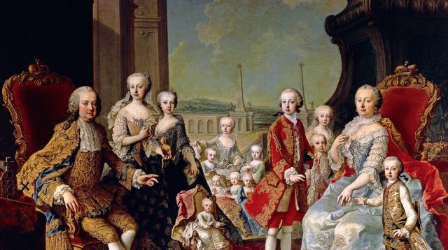 Mária Terézia a jej rodina